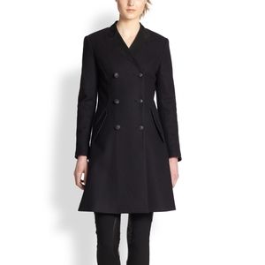 Rag and Bone Cate suede collar coat